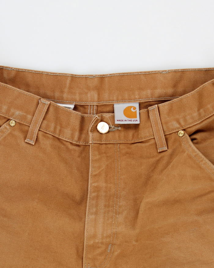 Carhartt Double Knee Brown Workwear Trousers