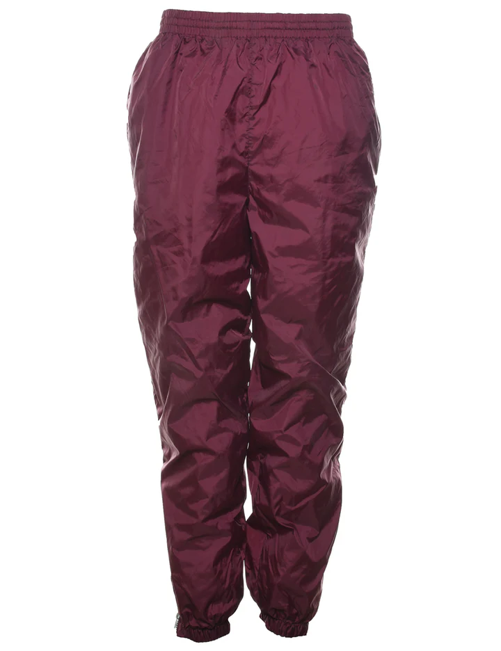 1980s Maroon Track Pants