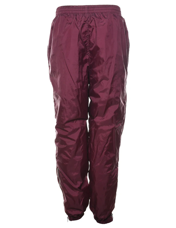 1980s Maroon Track Pants